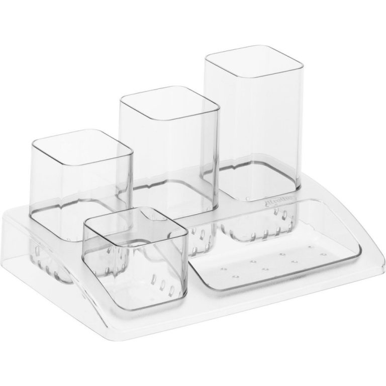 Rotho Pennenbak 5 Vakken 18.5x12.5x10 cm Transparant | Kopen bij Flickmyhouse