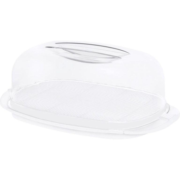 Rotho Fresh Kaasdoos 29x17x10.5 cm Wit/Transparant | Kopen bij Flickmyhouse