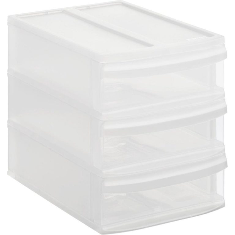 Rotho SYSTEMIX Design Ladekast met 3 Lades 26.5x19.2x23.3 cm Wit | Kopen bij Flickmyhouse