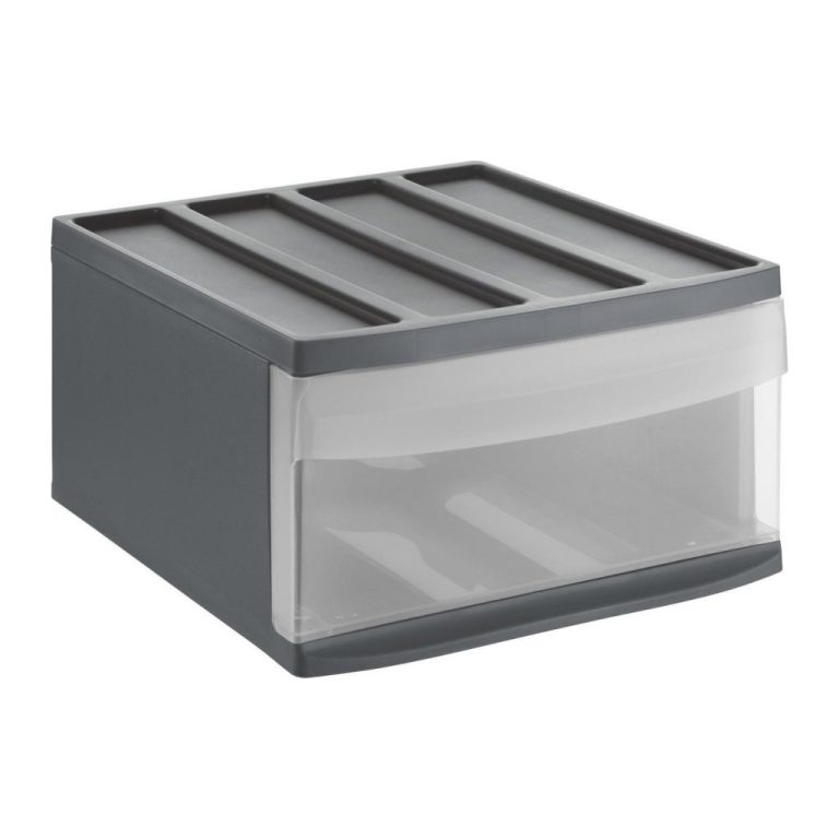 Rotho SYSTEMIX Design Ladekast 34x39.5x20.3 cm Antraciet | Kopen bij Flickmyhouse