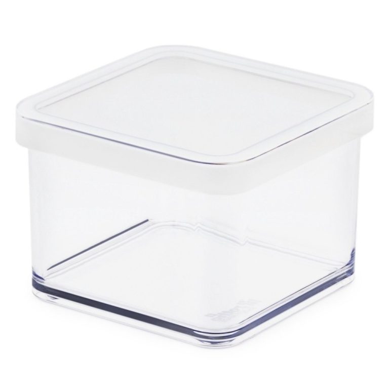 Rotho LOFT Bewaardoos 0.5L Wit/Transparant | Kopen bij Flickmyhouse