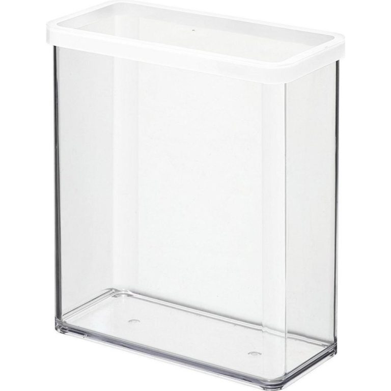 Rotho LOFT Bewaardoos 20x10x21 cm 3.2L Wit/Transparant | Kopen bij Flickmyhouse