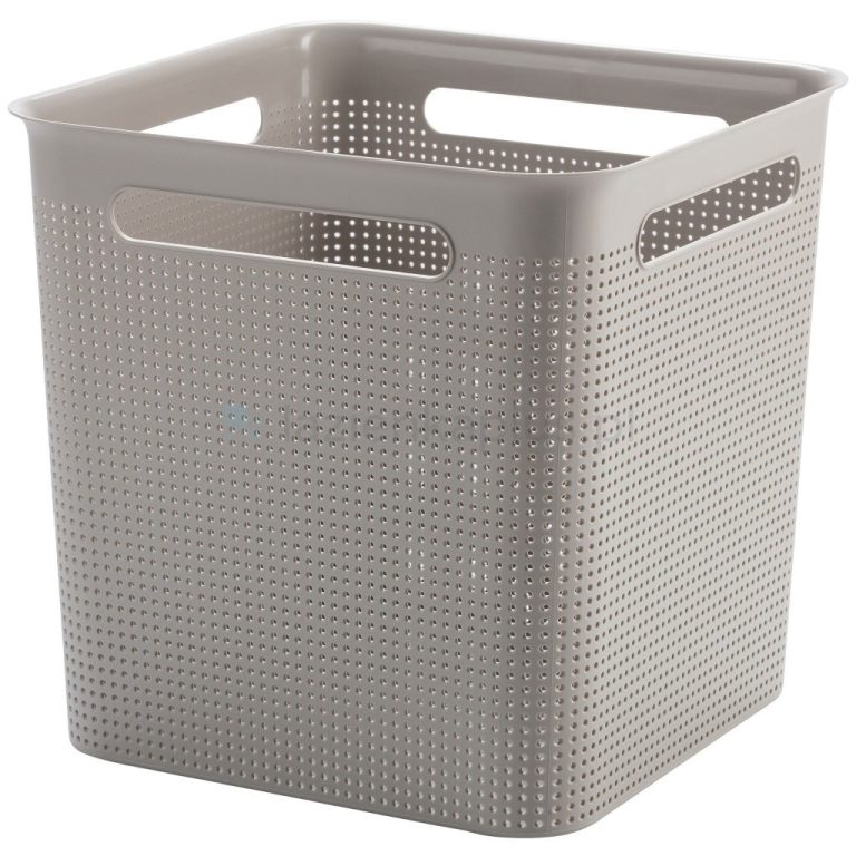 Rotho BRISEN Opbergmand 29.1x29.1x28.1 cm 18L Cappuccino | Kopen bij Flickmyhouse