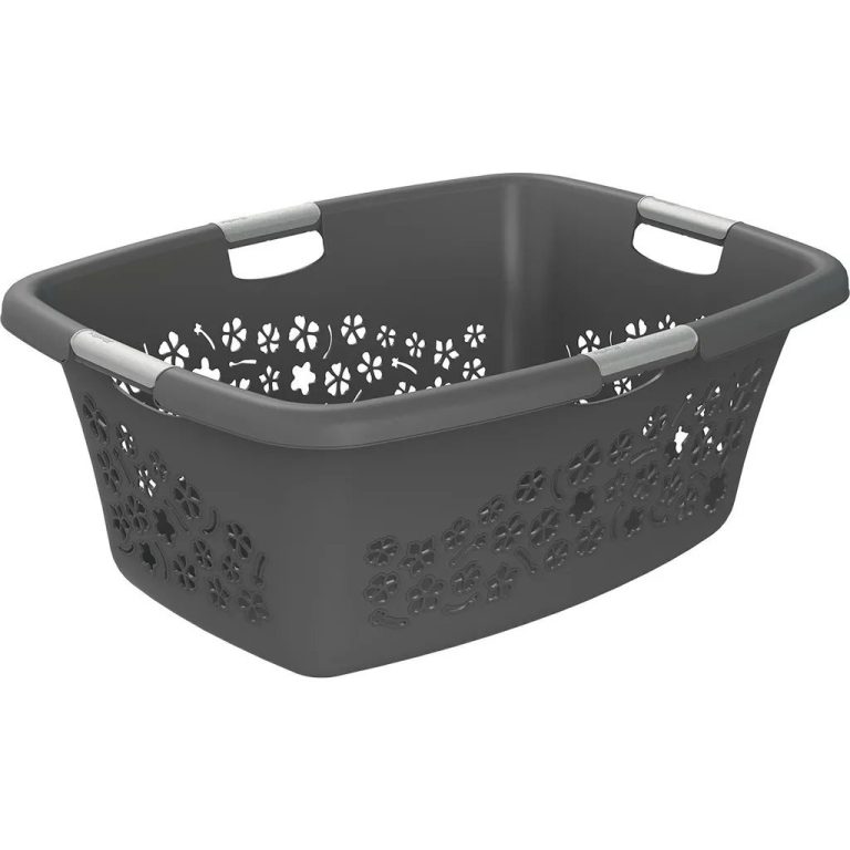 Rotho Flowers Wasmand 50L Antraciet | Kopen bij Flickmyhouse