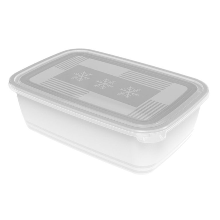 Rotho Freeze Diepvriesdoos 3.7L Transparant/Wit | Kopen bij Flickmyhouse