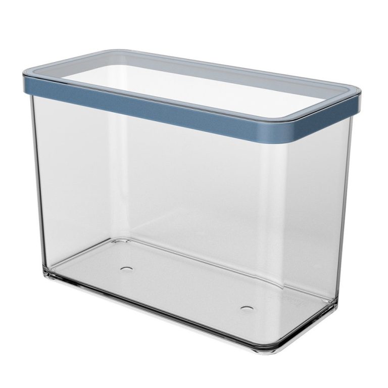 Rotho LOFT Bewaardoos 20x10x14.2 cm 2.1L Horizon Blauw/Transparant | Kopen bij Flickmyhouse