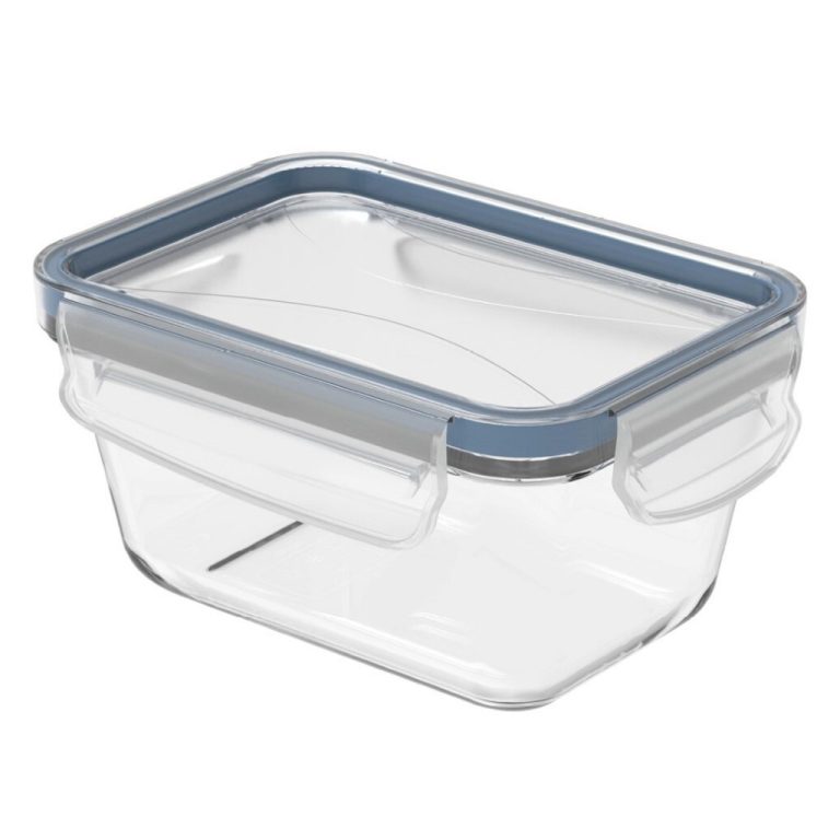 Rotho Clic & Lock Koelkast Bewaardoos 0.5L Horizon Blauw/Transparant/Glas | Kopen bij Flickmyhouse