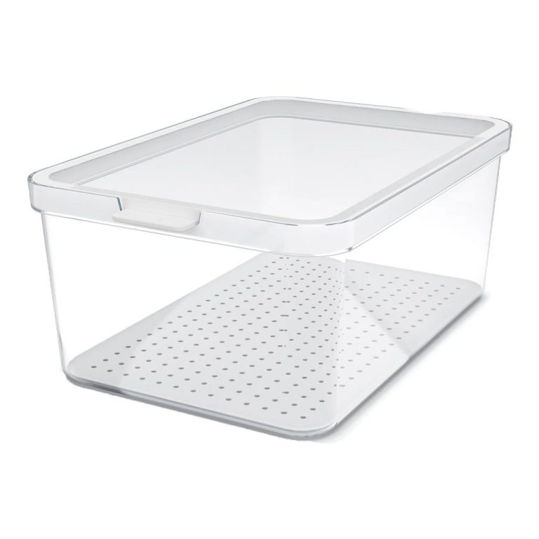 Rotho CAUMA Koelkastorganizer 4.65L Wit/Transparant | Kopen bij Flickmyhouse