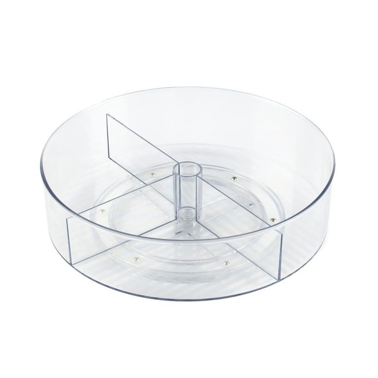 Rotho Draaiplateau voor de Koelkast 29x7 cm Transparant | Kopen bij Flickmyhouse