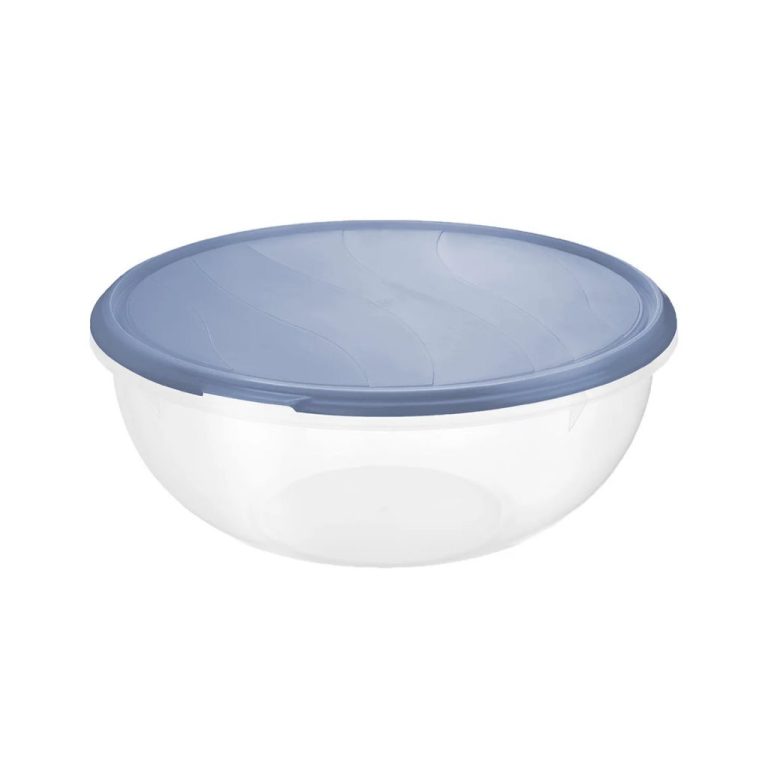 Rotho RONDO Koelkast Bewaardoos Rond 6L Horizon Blauw/Transparant | Kopen bij Flickmyhouse