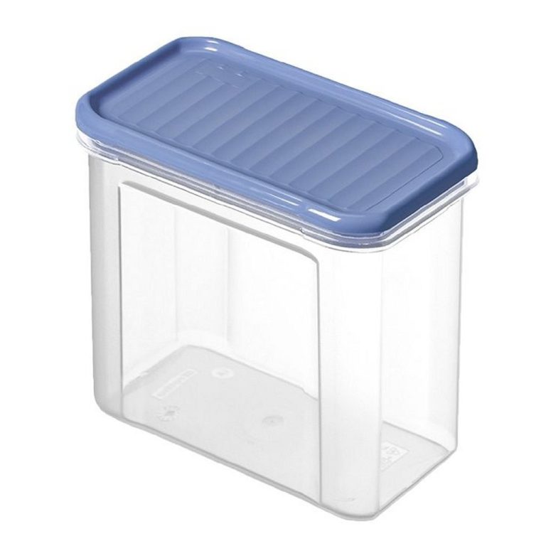 Rotho Domino Bewaardoos 1L Horizon Blauw/Transparant | Kopen bij Flickmyhouse
