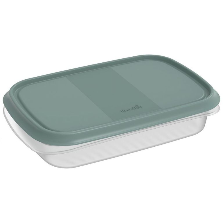 Rotho ELEMENTS Koelkast Bewaardoos 24x16x5 cm 1L Mistletoe Groen/Transparant | Kopen bij Flickmyhouse