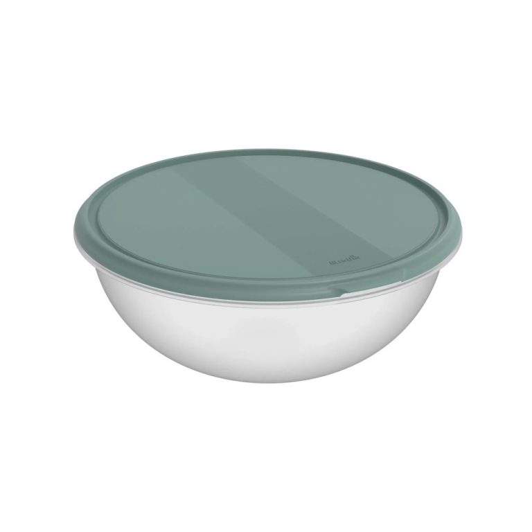 Rotho Elements Koelkast Bewaardoos Rond 6L Mistletoe Groen/Transparant | Kopen bij Flickmyhouse