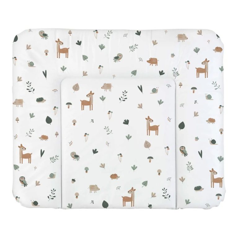 Rotho Aankleedkussen Bosdieren 85x72 cm Wit | Kopen bij Flickmyhouse