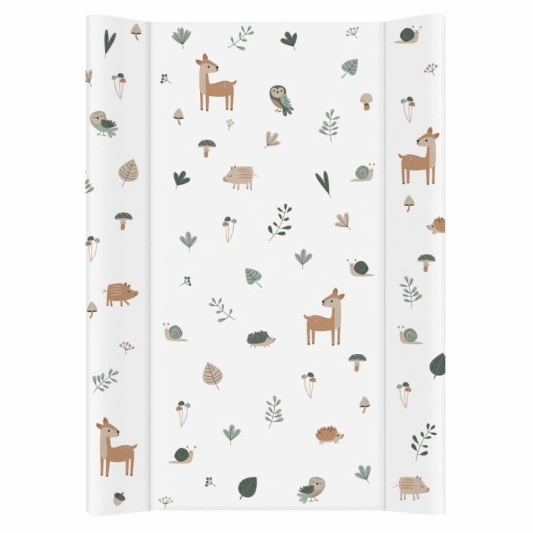 Rotho Aankleedkussen Bosdieren 50x70 cm Wit | Kopen bij Flickmyhouse