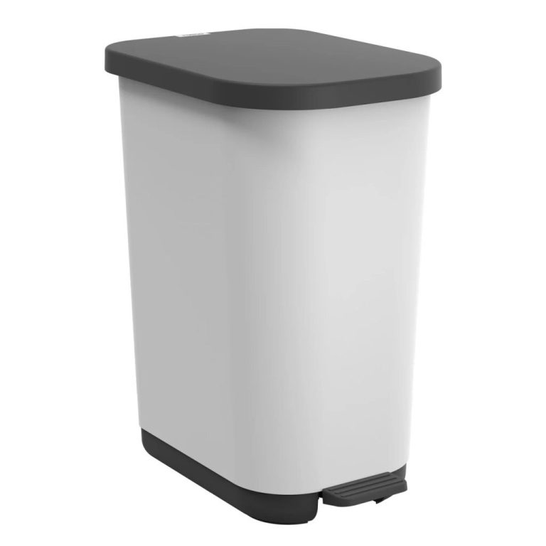 Rotho RIBO Pedaalemmer 35L Wit | Kopen bij Flickmyhouse