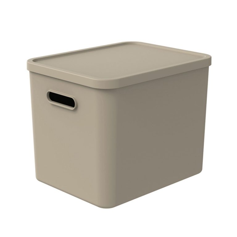 Rotho ALBULA Multibox 29.5x29x37 cm 27L Cappuccino | Kopen bij Flickmyhouse