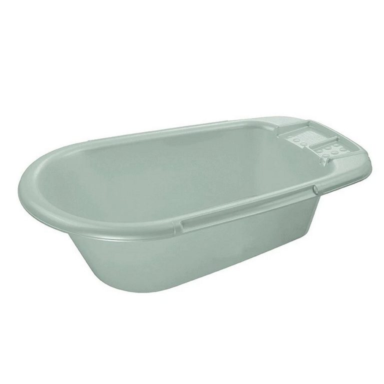 Rotho AVA Babybadje 84x46x25 cm Sage Green | Kopen bij Flickmyhouse