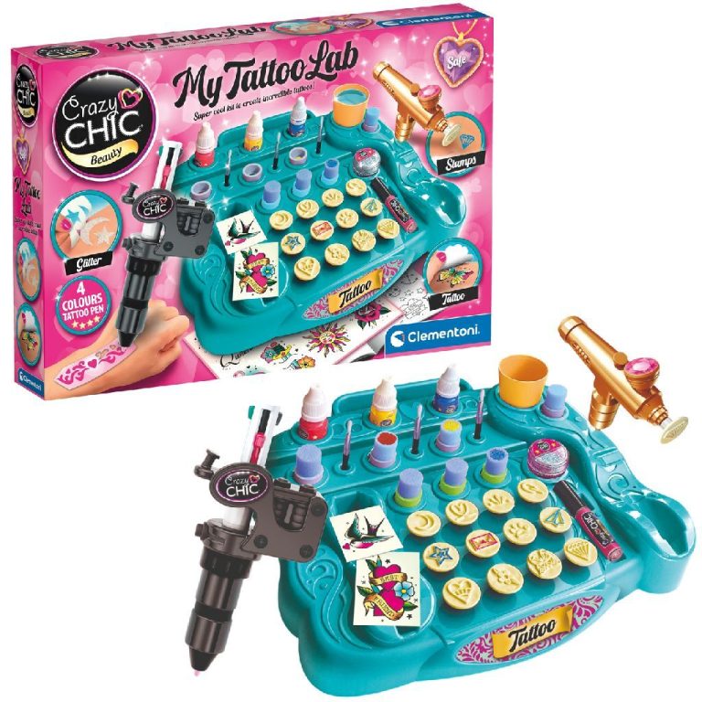 Clementoni Crazy Chic Tattoo Studio | Kopen bij Flickmyhouse