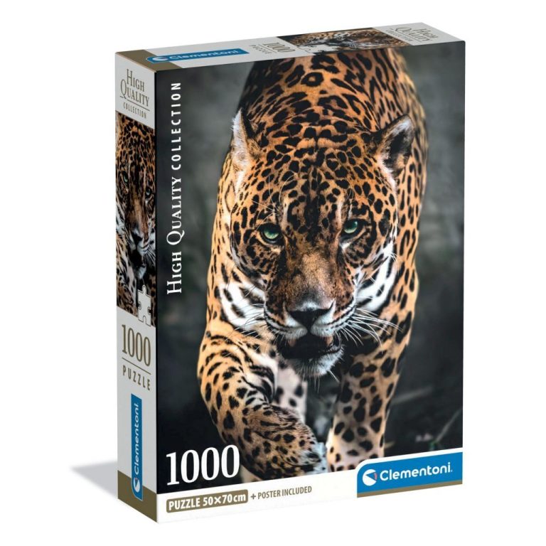 Clementoni High Quality Collection Puzzel Jaguar 1000 Stukjes + Poster | Kopen bij Flickmyhouse