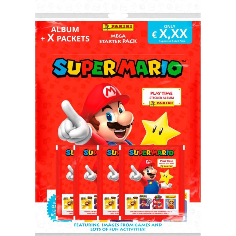 Super Mario Sticker 2 Starter Pack | Kopen bij Flickmyhouse