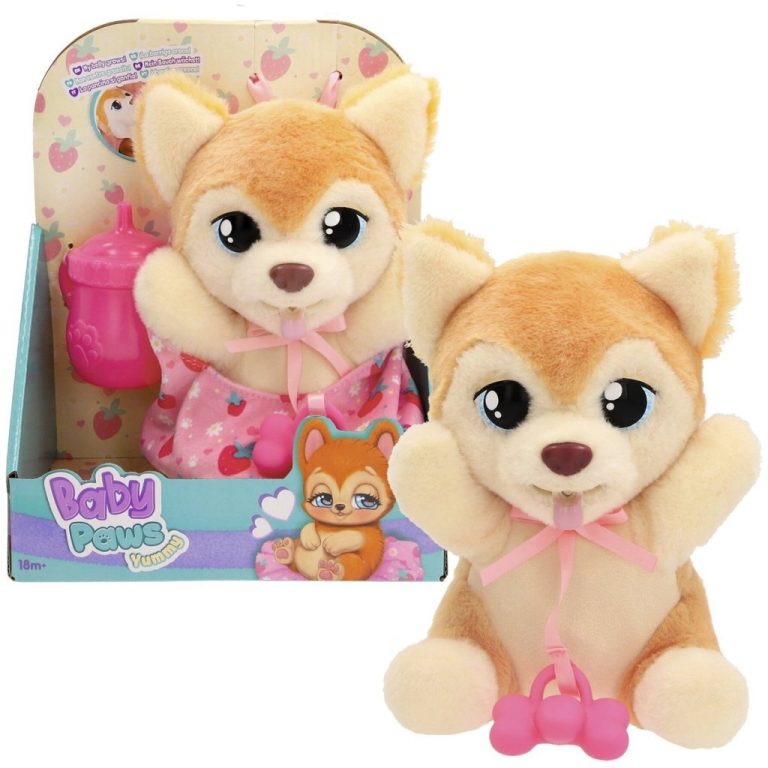 Baby Paws Interactieve Knuffel Yummy Shiba | Kopen bij Flickmyhouse