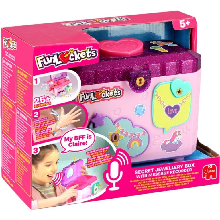 Jumbo FunLockets Geheime Sieradendoos en Berichtrecorder | Kopen bij Flickmyhouse