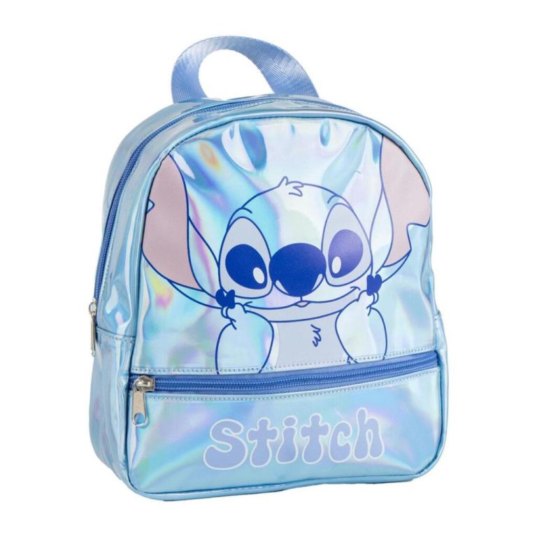 Disney Stitch Rugtas Holografisch Blauw | Kopen bij Flickmyhouse