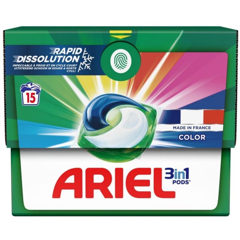 Ariel Color Wasmiddelcapsules 15 Stuks | Kopen bij Flickmyhouse