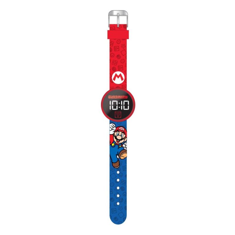 Accutime Super Mario LED Horloge Rond | Kopen bij Flickmyhouse