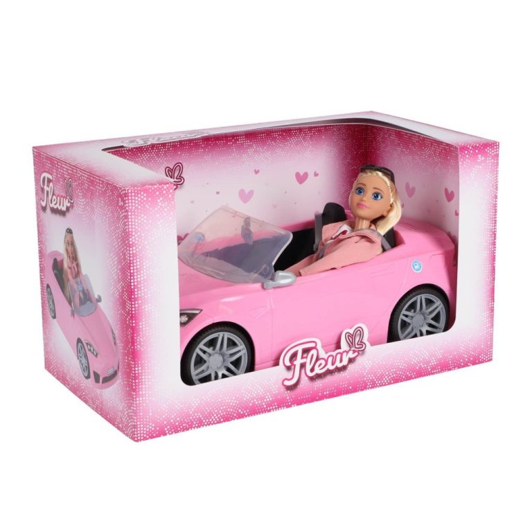 Fleur Pop met Roze Cabrio | Kopen bij Flickmyhouse