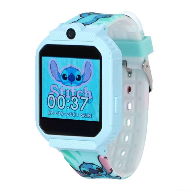 Accutime Smartwatch Disney Lilo & Stitch met 26 Games Blauw | Kopen bij Flickmyhouse