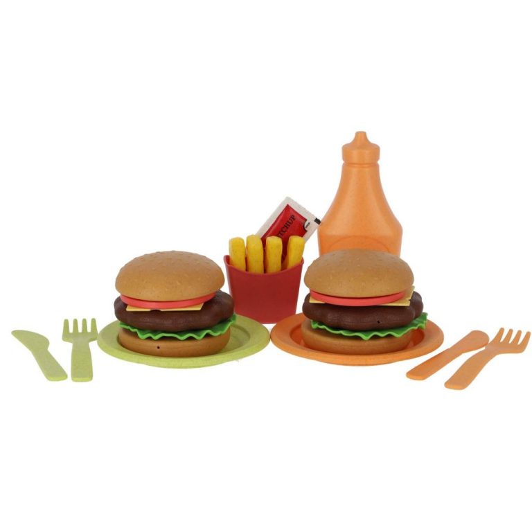 Jipy Bioplastic Hamburger Speelset 25-delig | Kopen bij Flickmyhouse
