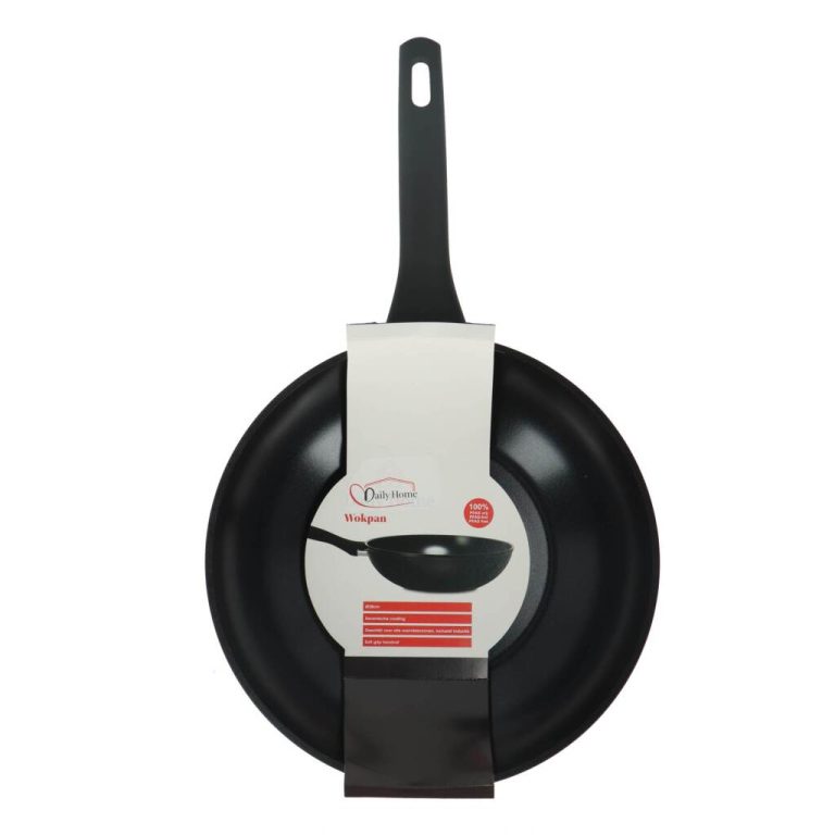 Daily Home Wokpan 28 cm Zwart | Kopen bij Flickmyhouse