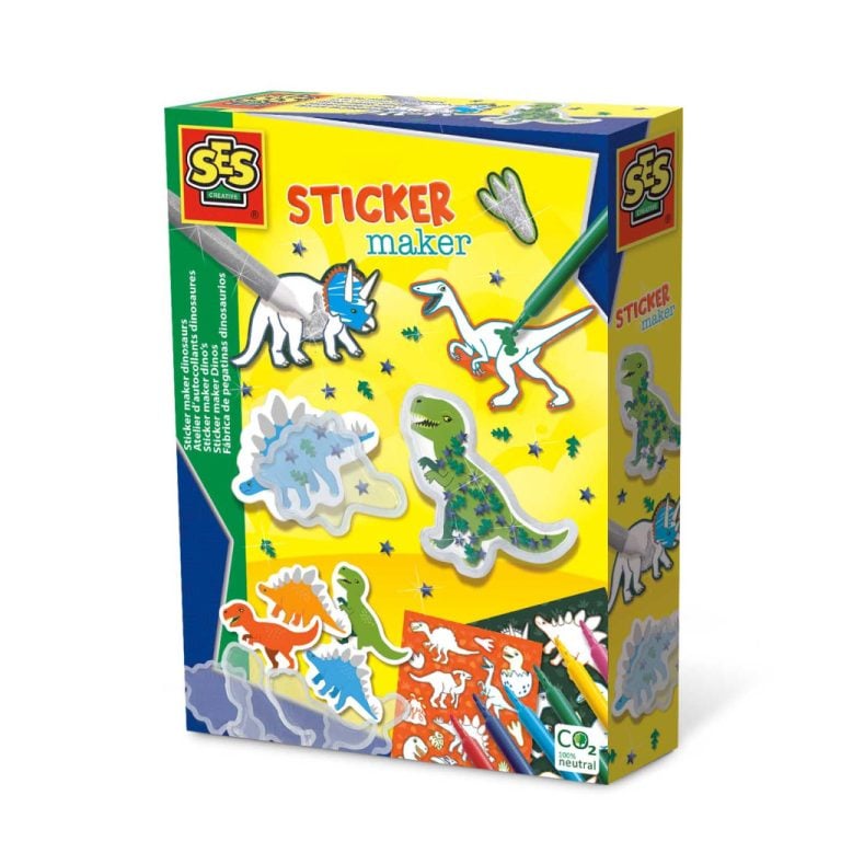 SES Creative Dino Stickers Maken | Kopen bij Flickmyhouse