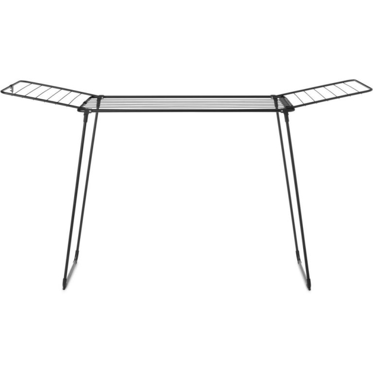 Brabantia HangOn Too Droogrek 22 m Drooglengte Mat Zwart | Kopen bij Flickmyhouse