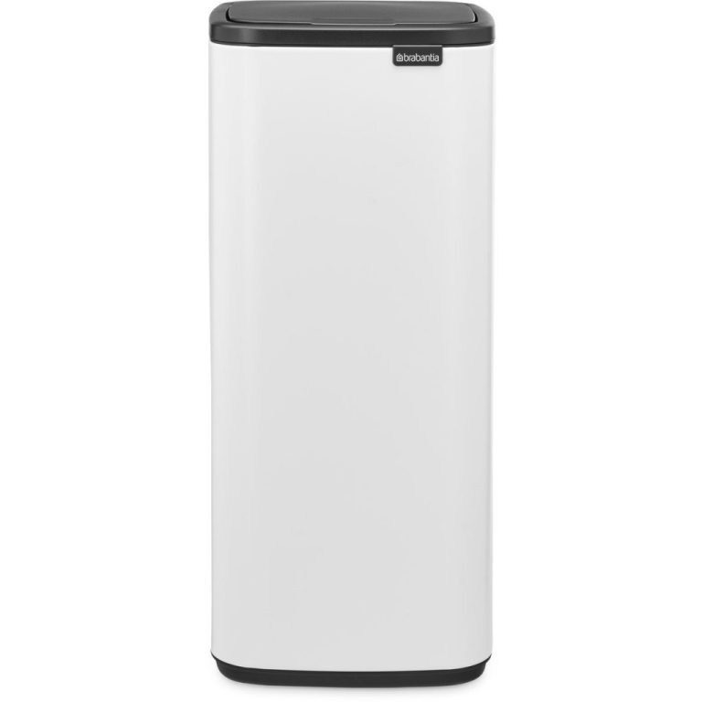 Brabantia Bo Touch Bin Afvalemmer 30L Wit | Kopen bij Flickmyhouse