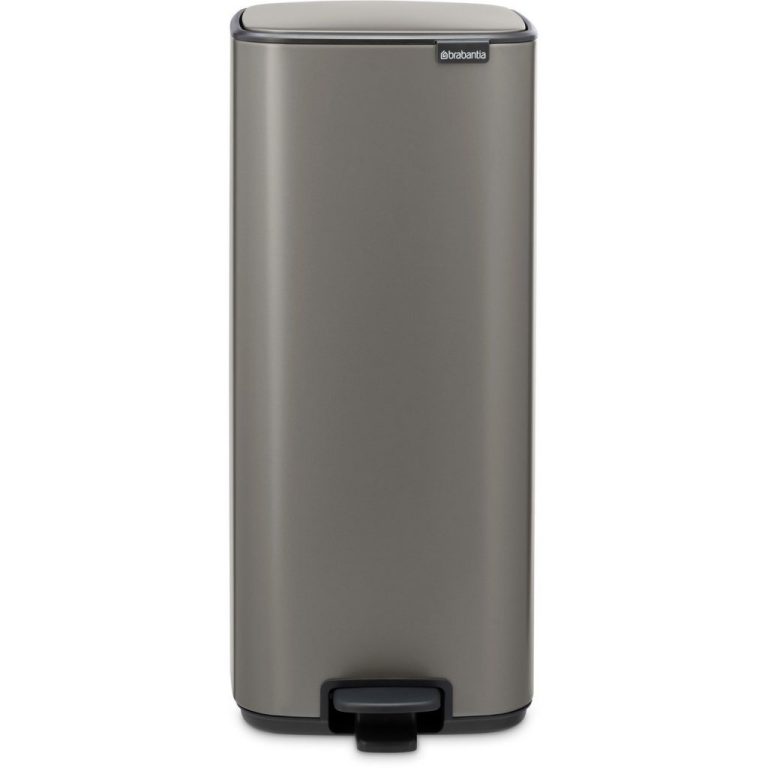 Brabantia Bo Pedaalemmer 30L Platinum | Kopen bij Flickmyhouse