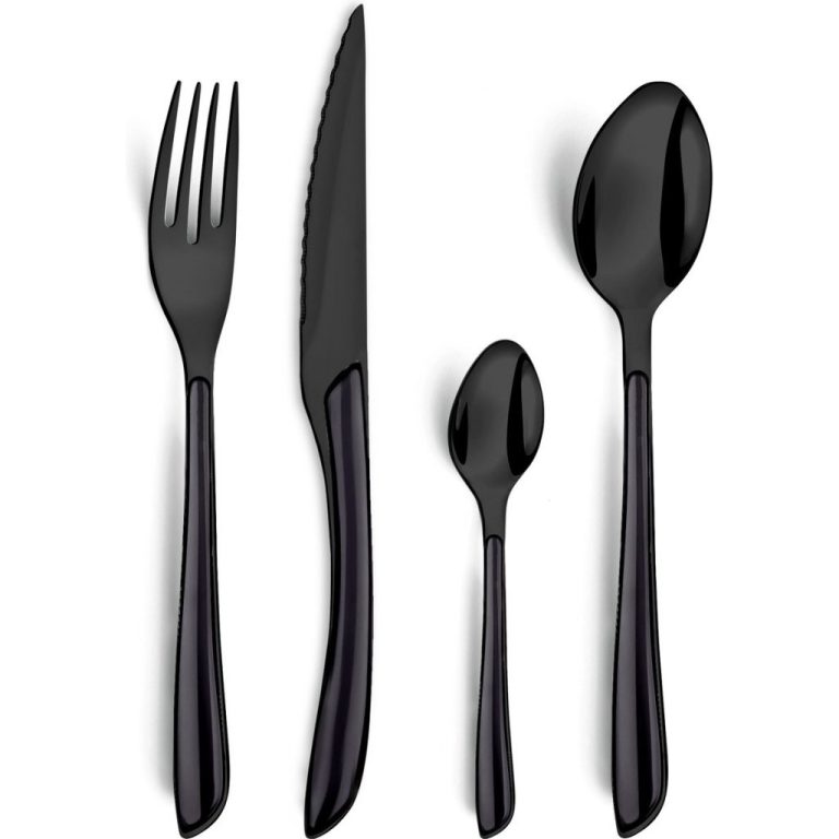 Amefa Eclat Lumino Bestekset 16-delig Zwart | Kopen bij Flickmyhouse