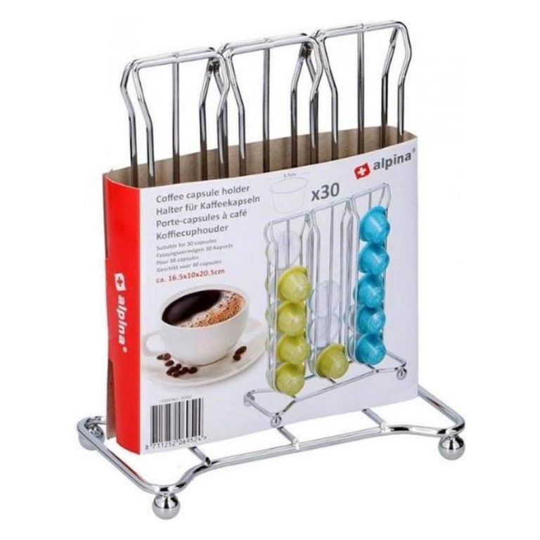 Alpina Koffiecuphouder voor 30 Stuks RVS | Kopen bij Flickmyhouse