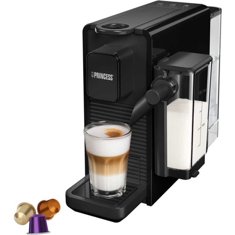 Princess Capsule and Latte Pro Koffiemachine Zwart | Kopen bij Flickmyhouse