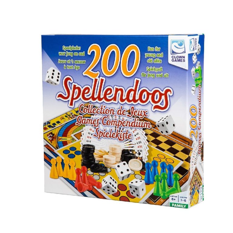 Clown Games Spellendoos 200-delig | Kopen bij Flickmyhouse