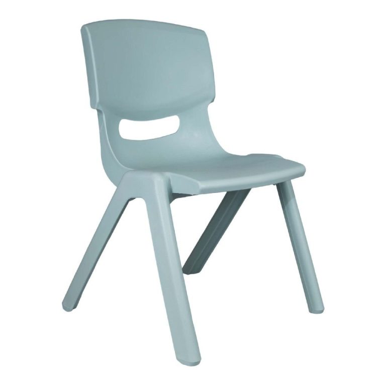 Kinderstoeltje 36x32x53 cm Plastic/Pastel Blauw | Kopen bij Flickmyhouse