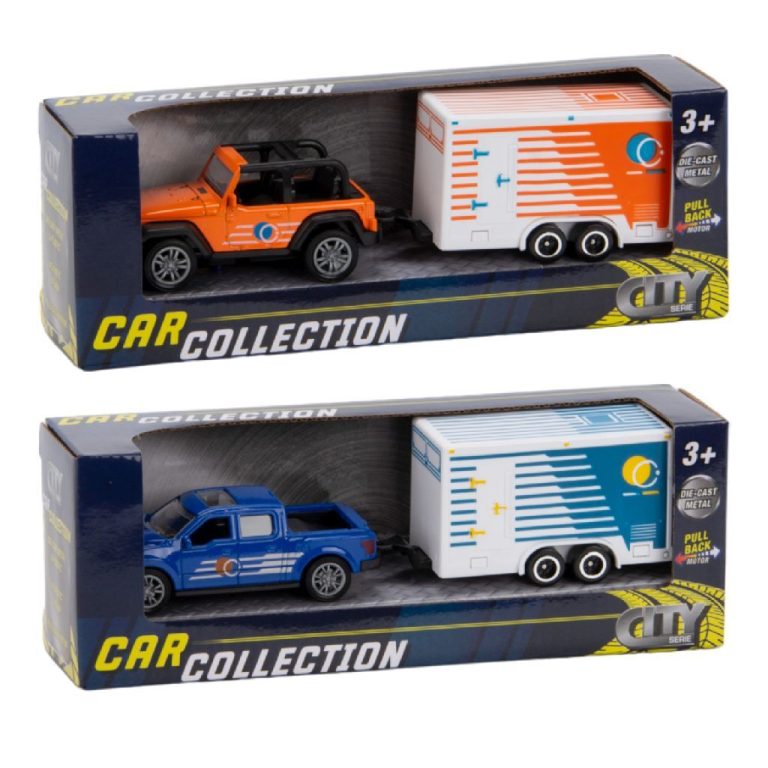 City Car Collection Die-Cast Pick-Up met Boedelbak 1:50 Assorti | Kopen bij Flickmyhouse