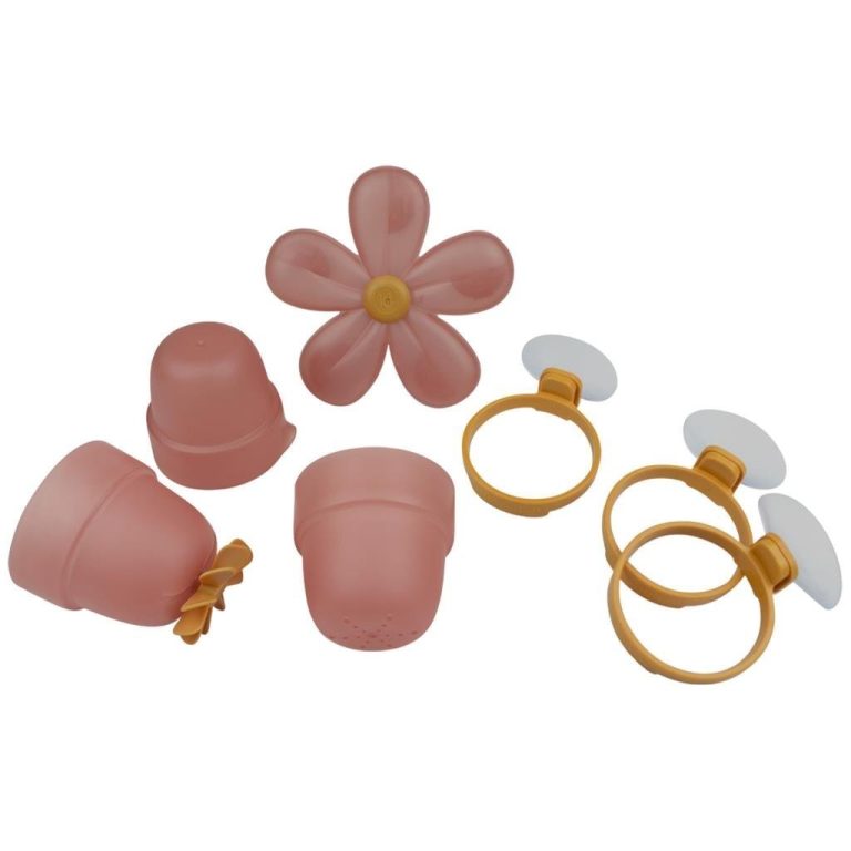 Little Dutch Badwand Bekers Bloem Roze | Kopen bij Flickmyhouse