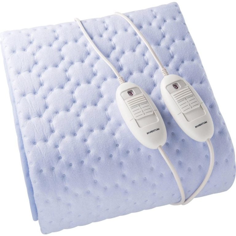 Inventum HN5211L 2 Persoons Elektrische Deken 150x140 cm Lichtblauw/Fleece | Kopen bij Flickmyhouse
