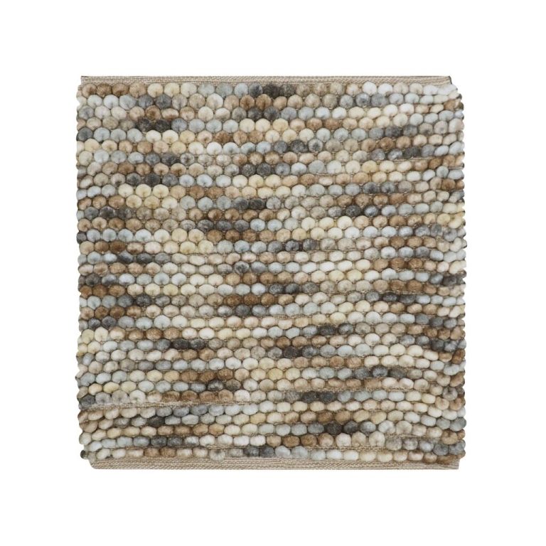 Dutch House Bidetmat Caorel 60x60 cm Brown Mixed | Kopen bij Flickmyhouse