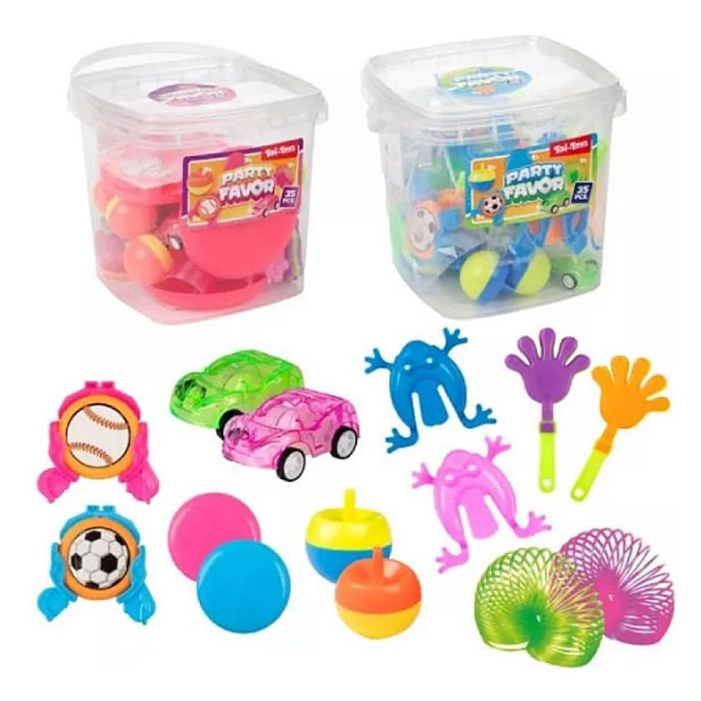 Toi-Toys Uitdeel Speelgoed in Emmer 35-delig Assorti | Kopen bij Flickmyhouse