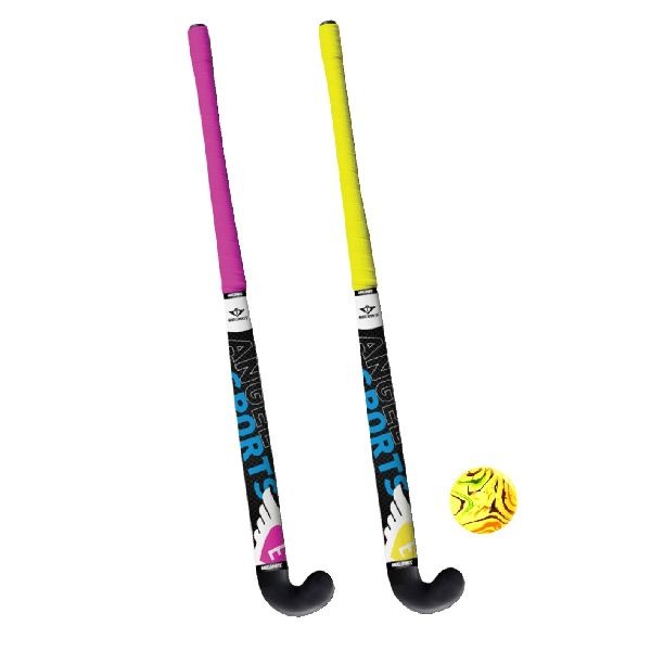 Angel Sports Streethockey 2 Sticks 84cm + Bal | Kopen bij Flickmyhouse