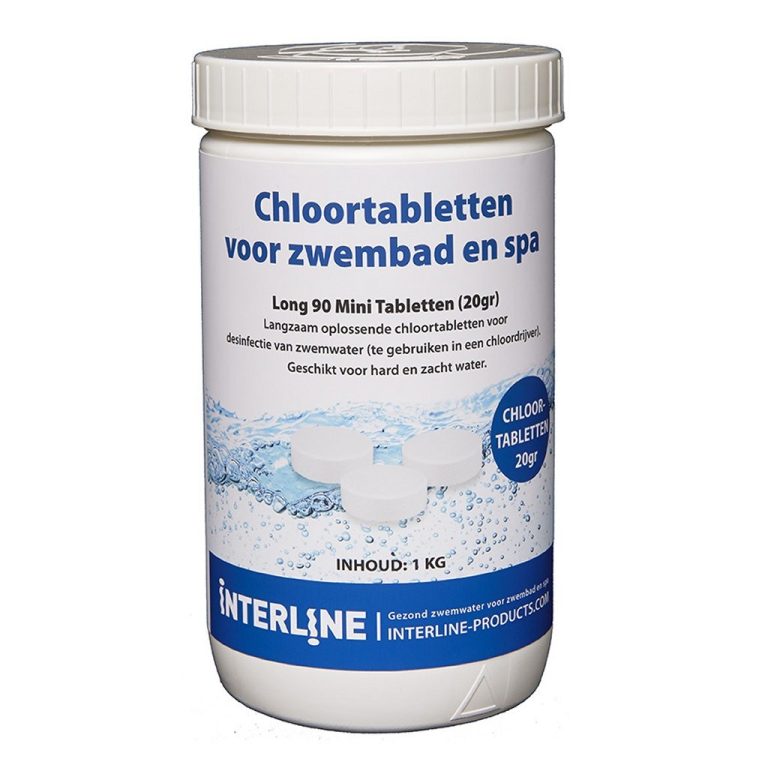 Interline Zwembad 20 Grams Chloortabletten 1 kg | Kopen bij Flickmyhouse